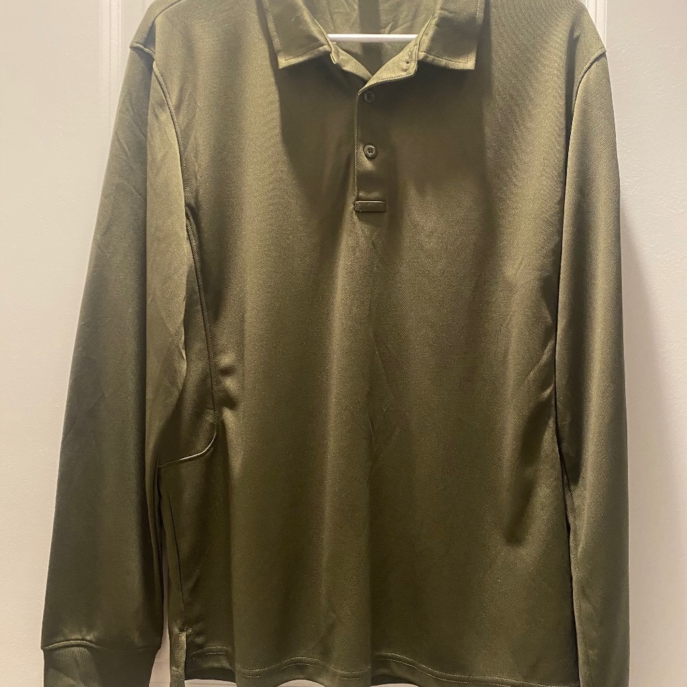 New Without Tag Men’s Olive Color Tee Size M